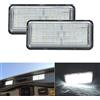 BHZNGD 3528 SMD LED Luci Targa, 2X Luci Targa Senza Errori Compatibile con Toyota Land Cruiser J100 J200 Serie Prado120 Reiz 4D Mark X per L/exus LX470 LX570 GX470