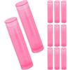HAMPPLIES 30 pezzi Tubi Rossetto Vuoti Rosa Ricaricabili per Balsamo Labbra Te Contenitori Compatti e Portatili per Cosmetici Viaggio