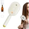 Generico Spazzole Per Capelli Bagnati Massaggiatore Vibrante Per Spazzolatura | Spazzola Capelli Ricci Luce Rossa Cuscino D'Aria Elettrico Per Ragazze Donne Pulizia Cuoio Capelluto Styling