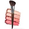 HOUSN Pennello Contouring,Pennello Angolato Per Fondotinta E Contouring,Setole Morbide,Brushes Contouring In Pelo Di Capra,Con Ghiera In Alluminio Rinforzato E Manico In Legno Di Faggio