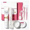 ICONSIGN Kit di laminazione per sopracciglia 2 in 1 con formula all'estratto di camelia, permanente professionale per sopracciglia e set di strumenti per sopracciglia più folte e spesse, lunga durata