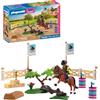 PLAYMOBIL | I Love Horses | Campo di gara | Percorso a ostacoli con ostacoli naturali, podio dei vincitori e accessori per cavalli | Per bambini dai 4 anni in su | 72130