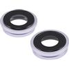 Generic Mobile TM Compatibile con Lente Fotocamera Posteriore con Supporto e Anello per iPhone 14 e 14 Plus - Premium - Viola