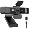 Angetube 914Max Webcam 4K-Streaming Camera per PC con Angolo Ampio da 120°