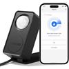Meross Matter 3 in 1 Sensore di Presenza Smart (Radar, PIR, Luminosità) | Wi-Fi Sensore di Movimento Compatibile Apple HomeKit, Alexa e Google Home, Copertura 360° fino a 12 m, Allarmi, Nero