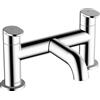 hansgrohe Vernis Blend Rubinetteria 2 Fori Bordo Vasca, Cromo, 71442000