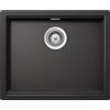 SCHOCK - Lavello Cucina 'LAHTI N100LU Nero Assoluto, 538x438
