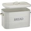 KitchenCraft Kitchen Craft Living Nostalgia - Contenitore per Il Pane, 34 cm, Colore: Grigio
