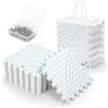 Yosoo Health Gear 9PCS Tappetini Di Bloccaggio Per Uncinetto, 1.9cm Tavole di Blocco,Bianco | Extra Spesse con Punti a Griglia, 100 Perni a T, per Progetti di Lavoro a Maglia di Uncinetto e Infeltrimento