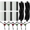 CashMuch Per Lubluelu SG60 SL60D Kit di accessori di ricambio compatibili 2 spazzole principali e 6 laterali per la pulizia
