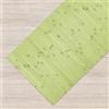 IlGruppone Tappeto Passatoia in Vero Bamboo Tappeto Cucina Ingresso in Legno Antiscivolo Aderente Lavabile E Antimacchia Tagliabile - Verde Lime - 50x250 cm