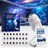 Pealeaf Proiettore Luce Notturna Olografico 5D, Galassia Stelle Con 24 Pellicole, Lampada Oceano USB Per Camera Bambini Gaming (24PCS)