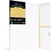 Elan Tela per Dipingere 80x120 cm, Set di 3 Tele da Pittura 380 GSM