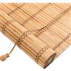 KOKANIGODVA Tenda a Rullo in bambù per interni,80x120cm Tende a Avvolgibile in Bambù Naturale,Fatto A Mano Tenda Legno di Home Balcone Patio Privacy Protezione Parasole Traspirante,decorazione domestica