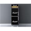 Oedim Marshall - Adesivo in vinile per frigorifero 70 x 185 cm | Adesivo resistente | Adesivi per frigo economici ed eleganti | Vinile per frigorifero