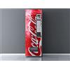 Oedim Adesivi in vinile per frigorifero, distributore automatico di Cocacola rossa, varie misure 200 x 70 cm, adesivo resistente e di facile applicazione, adesivo decorativo dal design elegante