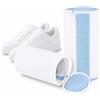 Kobete Set 2 Sacchi Lavaggio Scarpe Bianco per Lavatrice