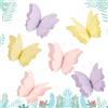 Easy Joy 3D Farfalle di Carta Fai da Te, Farfalle Decorative con Clip di Fissaggio, Adesivi murali a Forma di Farfalla per Decorazioni da tavola, Arredamento, Primavera, Feste in Giardino, Compleanni