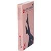 GLORIA MED SpA Ladygloria Areg 18 Calza Elastocompressiva Donna Nera a Compressione Graduata per Gambe e Circolazione