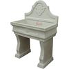 Fanuli Manufatti Pila Imperiale Lavatoio in Cemento Bianco e Graniglia | Per Esterno, Per Giardino, Acquaio, Lavello da Balcone