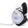 JBL Quantum 910P Cuffie Gaming Wireless Bluetooth Blu e Bianco per PC e PlayStation