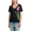 Desigual TS_tulipa T-Shirt Donna (Pacco da 1)