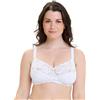 Sans Complexe, Reggiseno Push-Up Senza Ferretto, Coton d'Arum, 3 Bianco, 6D