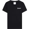 Champion Legacy - Maglietta Girocollo da Donna, con Grafica, S, Colore Nero, Nero, S