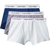 Calvin Klein B70B700507 - Boxer da Bambino, 3 Pezzi, Colore: Blu Estate/Quicksilver/Pleinair, 10 Anni