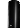 GURARI GCH 792 BL Diamond, cappa aspirante a isola, 40 cm, nero opaco, 850 m³/h, cappa isola, 40 cm, 850 m³/h, in vetro, ricircolo, telecomando
