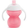 Munchkin Click Lock - Tazza da allenamento a prova di masticazione, 237 ml, colore: Rosa