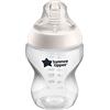 Tommee Tippee Biberon Closer to Nature, Tettarella Simile al Seno a Flusso Lento con Valvola Anticolica, 150ml, Confezione da 1, Neutro