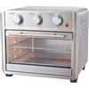 Wintem Forno e Friggitrice ad Aria 22L per la Cottura di Grandi Quantità di Cibo - Ideale per Friggere, Cuocere al Forno, Arrostire e Grigliare - Timer con Spegnimento Automatico - 1700W