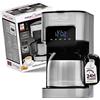 Profi Cook 501191 PC-KA 1191 - Macchina da caffè in acciaio INOX, capacità tazze: 10 caraffe isolanti, 2 pezzi