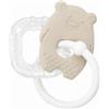 Nattou Massaggiagengive in silicone - Giocattoli dentizione per bambini - Massaggiagengive rinfrescante per bambini - Massaggiagengive in silicone senza BPA - Argilla