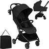 Lionelo Sia Flex Passeggino 2 in 1 (0-4 anni, 0-22 kg) Navicella Pieghevole