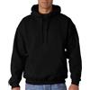 GILDAN - Felpa con Cappuccio, Uomo, Nero (Schwarz (Black)), 2XL