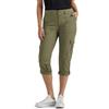 Lee - Pantaloni Capri da donna cargo Ultra Lux Comfort con Flex-to-Go, Verde chiaro, 42