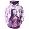 Mgyfady - Felpa unisex con cappuccio con stampa realistica 3D da uomo e da donna, con grafica accattivante