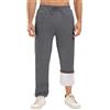 heekpek Pantaloni Sportivi Uomo Jogger Pile Invernali Casual Slim Eleganti Pants Lunghi Fitness Corsa Sci Trousers Caldi Cotone Abbigliamento Jogging