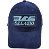 S.S. Lazio SS LAZIO Cappello Baseball Velluto con Ricamo
