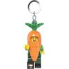 IQ LEGO Minifigures - Portachiavi grande alto 7,6 cm - Mascotte Carota (KE239H)