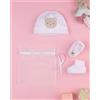 Prénatal set cappellino e babucce bimba rosa