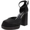 Buffalo Sandali da donna May Dorsay Nero 38