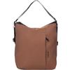 KCB Borsa a Tracolla Maze | Design Convertibile | Tasche Pratiche | Regolabile | Comodo per l'Uso Quotidiano | 100% Vegano, marrone, L