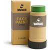 WARAGOD pittura mimetica per il viso in stick, verde,