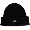 GANT Cotton Blend Logo Beanie, Nero, Taglia Unica