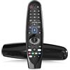 Bemexred Telecomando vocale LG 2018-2024 Smart TV, universale con funzione vocale e puntatore