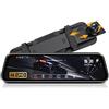 Jansite 4K Dash Cam Specchietto 10" Dashcam Retrovisore Telecamera per Auto con 170° Grandangolo IP69 Impermeabile Specchio Retrovisore Auto Super Visione Notturna G-sensor