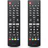 PNGOS 2 pezzi di ricambio per telecomando LG, telecomando compatibile con tutti i televisori LG, nessuna programmazione necessaria (SUB: AKB75095303, AKB75095308, AKB75375608, AKB75675301)